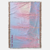 Raspberry Creme Birch Decke (Vorderseite Vertikal)