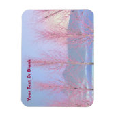 Raspberry Creme Birch Magnet (Vertikal)