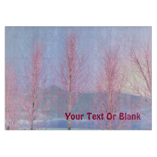 Raspberry Creme Birch Schneidebrett