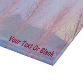 Raspberry Creme Birch Schneidebrett (Ecke)