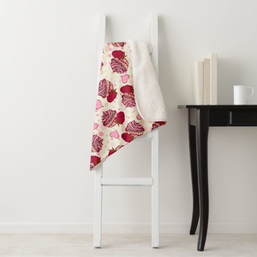 Raspberry Cupcakes Sherpadecke (Beispiel)