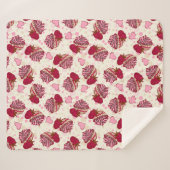 Raspberry Cupcakes Sherpadecke (Vorderseite (Horizontal))