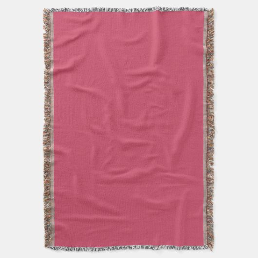 Raspberry Delight Throw Blanket Decke (Vorderseite Vertikal)