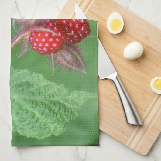 Raspberry Dish Handtuch (Viertel Falte)