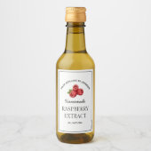 Raspberry Extract Label Weinetikett (Vorderseite)