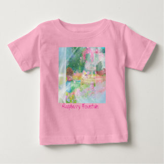 Raspberry Fountain Baby Tshirt