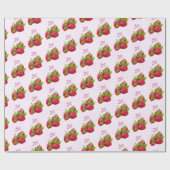 Raspberry Fruchtkonservierung Geschenkpapier (Flach)