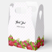 Raspberry Fruit Brunch Party Geschenkschachtel (Geöffnet)