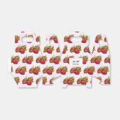 Raspberry Fruit Brunch Party Geschenkschachtel (Ungefaltet)