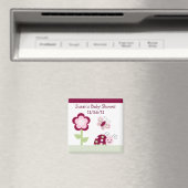 Raspberry Garden/ Ladybug Baby Showmagnet Magnet (In Situ (Geschirrspüler))