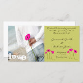 Raspberry Gerbers Save the Date Limon (Vorne/Hinten)