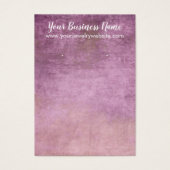 Raspberry Grunge Earring Holder Display Cards (Vorderseite)