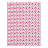 Raspberry Heart Linzer Cookie Linzertorte Austrian Tischdecke (Vorderseite)