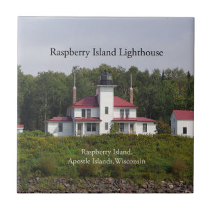 Raspberry Island Leuchtturmziegel Fliese