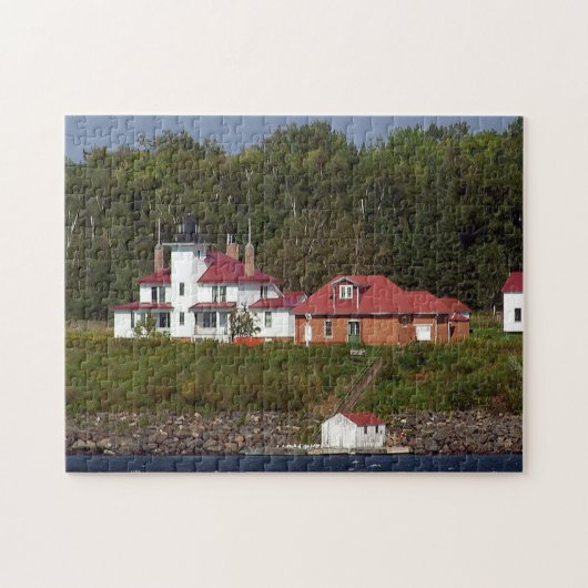 Raspberry Island Lighthouse 2 Puzzle (Horizontal)