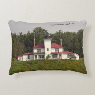 Raspberry Island Lighthouse doppelseitig Dekokissen