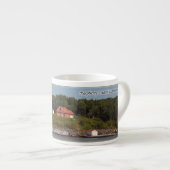 Raspberry Island Lighthouse Espresso Tasse (Vorderseite Rechts)