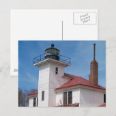 Raspberry Island Lighthouse (in Farbe) Postkarte (Vorne/Hinten)