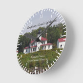 Raspberry Island Lighthouse Uhr (Winkel)