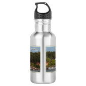 Raspberry Island Lighthouse Wasserflasche (Rückseite)