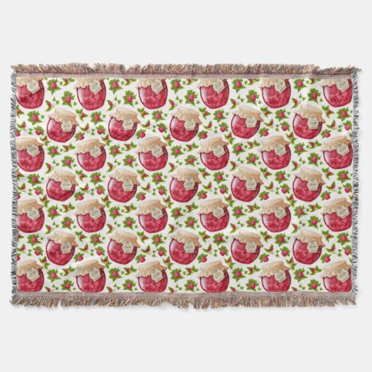 Raspberry Jam Decke (Vorderseite)