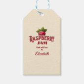 Raspberry Jam Geschenkanhänger (Vorderseite)