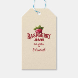 Raspberry Jam Geschenkanhänger