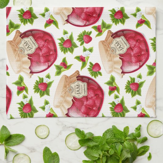 Raspberry Jam Handtuch (Gefaltet)