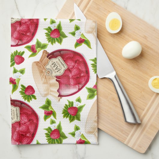 Raspberry Jam Handtuch (Viertel Falte)