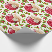 Raspberry Jam Wrapping Paper Geschenkpapier (Ecke)