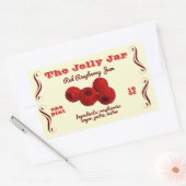 Raspberry Jam Zuhause Canning Business Food Label Rechteckiger Aufkleber (Umschlag)