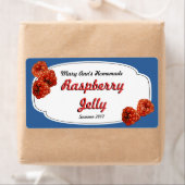 Raspberry Jelly Canning Labels (Insitu)