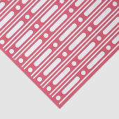 Raspberry-Knochen-Einlegearbeit-Punkte-Rand-Dekora Seidenpapier (Ausschnitt)