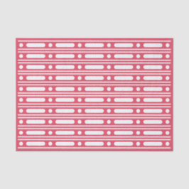 Raspberry-Knochen-Einlegearbeit-Punkte-Rand-Dekora Seidenpapier