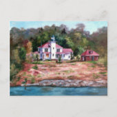 Raspberry Lighthouse Postkarte (Vorderseite)