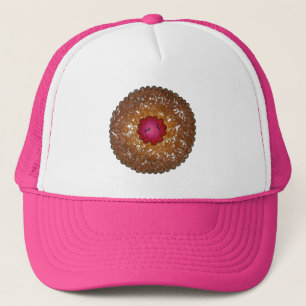 Raspberry Linzer Torte Weihnachtskeks Backen Truckerkappe