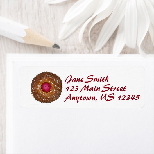 Raspberry Linzer Torte Weihnachtskekse (Insitu)