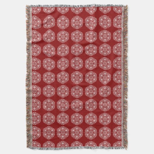 Raspberry Mandala Decke (Vorderseite Vertikal)