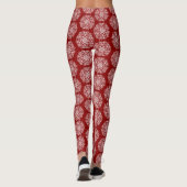 Raspberry Mandala Leggings (Rückseite)