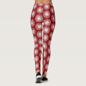 Raspberry Mandala Leggings (Rückseite)