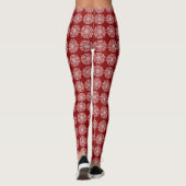 Raspberry Mandala Leggings (Rückseite)