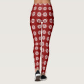 Raspberry Mandala Leggings (Rückseite)