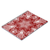 Raspberry Mandala Notizblock (Linke Seite)