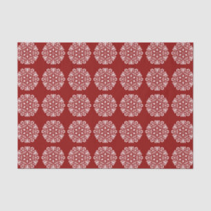 Raspberry Mandala Seidenpapier