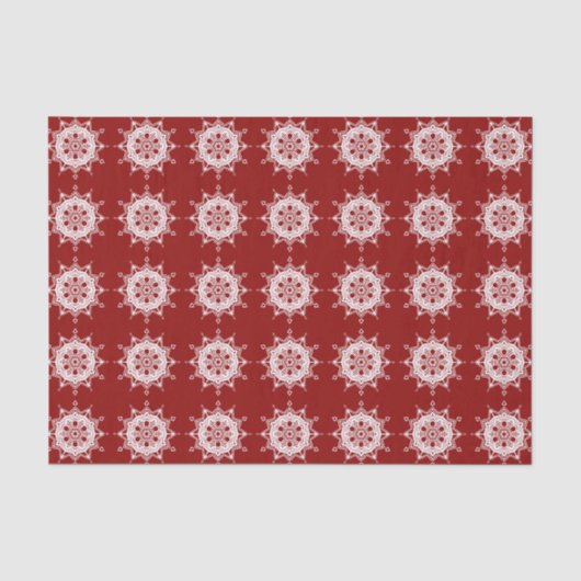 Raspberry Mandala Seidenpapier (Vorderseite)