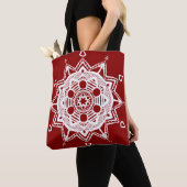 Raspberry Mandala Tasche (Von Nahem)