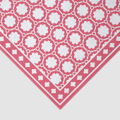 Raspberry Modern Bone Inlay Decoupage Paper Seidenpapier (Ausschnitt)