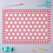 Raspberry Modern Bone Inlay Decoupage Paper Seidenpapier (Basteln)