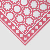 Raspberry Modern Bone Inlay Decoupage Paper Seidenpapier (Detail)