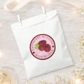 Raspberry Muffins hausgemacht von Berry gebacken Geschenktütchen (Ausgeschnitten)